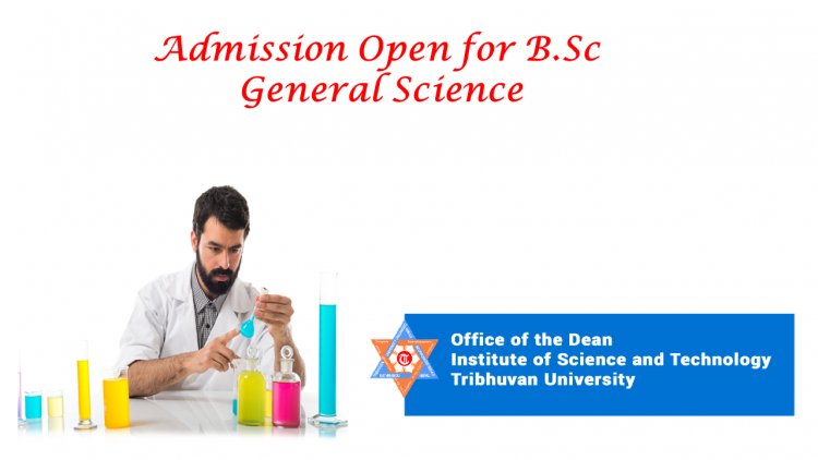 Admission Open for B.Sc. General Science